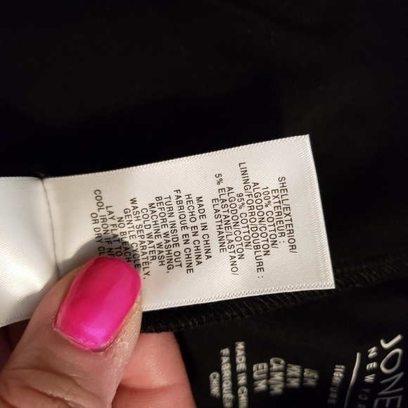 NWT Jones New York Floral Print Faux Wrap Skort size Medium Ret. $39 - Picture 7 of 10